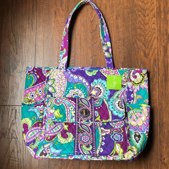 vera bradley tablet tote